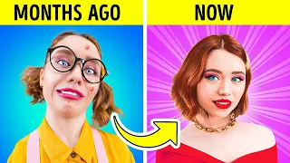 From LOOSER To POPULAR | Nerd Vs Hottie Girl | How To Be Cool In College by Challenge Accepted