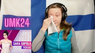 Reaction : Sara Siipola - Paskana - UMK24