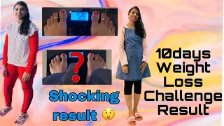 10days weight loss challenge | shocking result 72.800 to❓blooper’s at end 😂 #singapore #weightloss