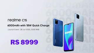 Realme C15 First Look | 6000Mah Battery,  Quad Camera 🔥🔥🔥