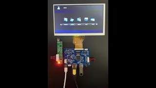 6 5 Inch At065tn14 Lcd Screen Display Monitor Driver Control Board U Disk Hdmi For Raspberry Banana