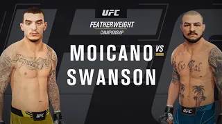 UFC 4 Gameplay Renato Moicano vs Cub Swanson