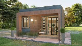 Tiny House Design Box Type 5 x 5 Meters ( 25 Sqm ) ( 270 Sqft )