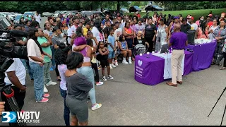 Community gathered to honor the life of 25-year-old woman