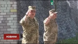 На Донбасі Хомчак представив нового командувача штабу ООС