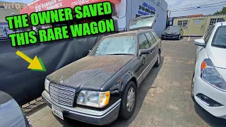 Rare Black on Black Mercedes S124 Wagon! Hanging Out With Subscribers & Friends in California!