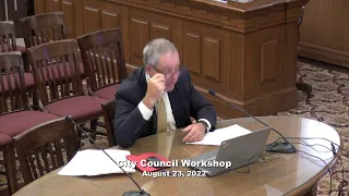 City Council Workshop 08/23/2022