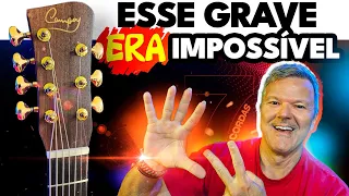 NOVO VIOLÃO de SETE CORDAS... DE AÇO?!! O Grave IMPOSSÍVEL! Aula Heitor Castro | Campoy #violão