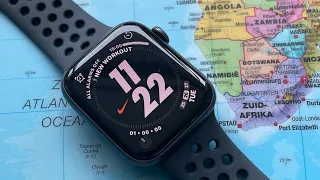 Apple Watch SE 44 Nike Plus Space Grey Aluminium In 2021 (Unboxing)