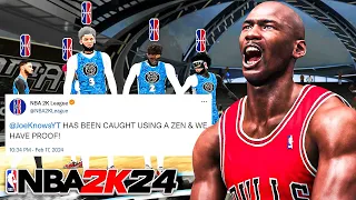 PROFESSIONAL 2K PLAYERS are ACCUSING ME of CHEATING on NBA 2K24...