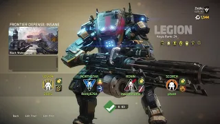 Frontier Defense on Black Water Canal (Insane) - Legion holds strong - Titanfall 2