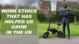 Work Ethics that helped us grow in the UK FT. DYU Cycles - DYU E-Bike D3F