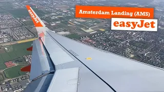 [HD] Stunning Amsterdam Schiphol (AMS) Landing | easyJet Europe | A320neo [ATC]