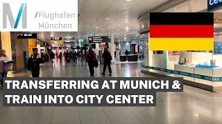 🇩🇪 Munich Airport (MUC) Arrivals Procedure & Transfer through Terminal 2