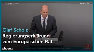 Bundestag: Regierungserklärung Olaf Scholz zum Sonder-EU-Gipfel 30./31. Mai