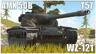 T57 Heavy, AMX 50B & WZ-121 ● WoT Blitz