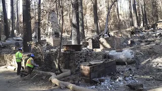 Corpsmembers Protect Watersheds in Fire Aftermath