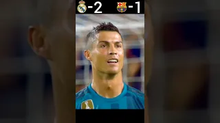 Real Madrid vs Barcelona 2017 Spanish Super Cup Final Highlights #youtube #shorts #football