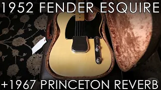 "Pick of the Day" - 1952 Fender Esquire and 1967 Princeton Reverb