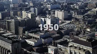 Evolution of Los Angeles (1840 to 5000)