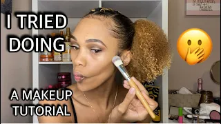 I Tried Doing A Makeup Tutorial For The First Time