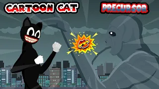 Cartoon Cat vs Precursor Of The First War | Monster Animation