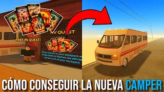 CÓMO CONSEGUIR la NUEVA CAMPER en A DUSTY TRIP - Roblox