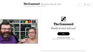 Learning Crossword With Erika! | NYT Wednesday Crossword May 29th, 2024 (Unedited)