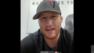 Justin Gaethje goes off on “coward” Colby Covington; says “he’s a fake person”