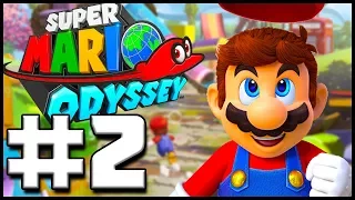 Super Mario Odyssey - Lets Play Part 2 - "SAND KINGDOM"