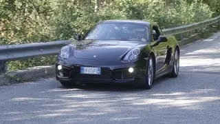 Porsche Cayman 981 2.7 PDK: test drive - prova su strada