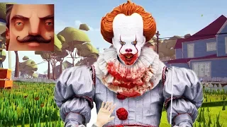 Hello Neighbor - My New Neighbor Pennywise (IT) FULL HISTORY Gameplay Walkthrough