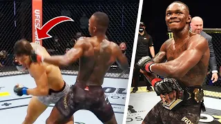 Ultra Slow Mo Israel Adesanya brutally knocks out Paulo Costa with a Counter Left Hook