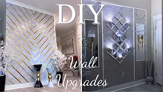 WALL UPGRADES IN A RENTAL! HOW TO COVER LARGE WALLS| HOME IMPROVEMENT DIY