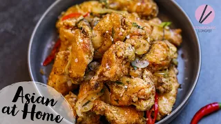 The BEST Salt and Pepper Chicken Wings
