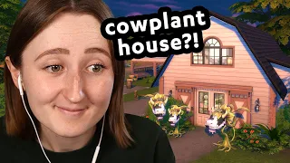 i built a COWPLANT house in the sims