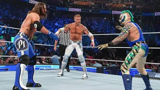 AJ Styles vs Edge vs Rey Mysterio SmackDown 12/5/23 Highlights