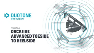 FREESTYLE – Duckjibe advanced toeside to heelside – Duotone Wing Academy