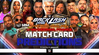 WWE Backlash 2024 - Card Predictions [v2]