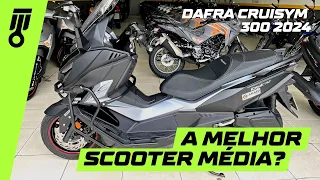 Dafra Cruisym 300 - Scooter média melhor que Yamaha XMax 250?