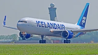 36 MINUTES OF HEAVY AIRCRAFT TAKE OFFS | B747, A380, B777, B767 | Amsterdam Schiphol Spotting