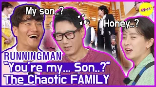 [HOT CLIPS] [RUNNINGMAN] The Chaotic FAMILY😂😂  (ENG SUB)