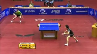 German Open 2014 Highlights: Ovtcharov vs. Mizutani (Final)