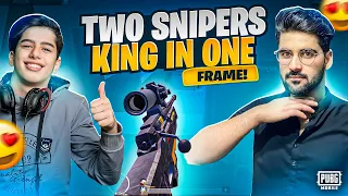 OMG 😱 TO SNIPERS KING IN ONE FRAME 😨 pubg mobile || rock Op