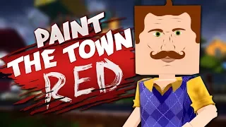 THIS SHOULD HAVE BEEN ALPHA 5 - Hello Neighbor Workshop Levels - Paint the Town Red