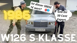 500SE (W126) nix gut diese? 😱