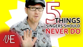 DESTROY YOUR VOICE in 5 easy steps! | Singing habits to AVOID | #DrDan 🎤