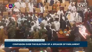 Brawl in Ghana’s parliament taint election of speaker