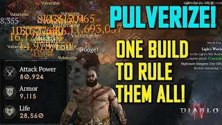 Diablo 4 - The Most OVERPOWERED Druid Build | Pulverize | Season 2