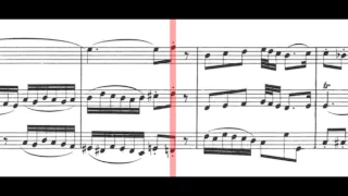 BWV 1032 - Flute Sonata in A Major (Scrolling)